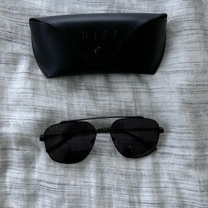 DIFF AVIATOR SUNGLASSES